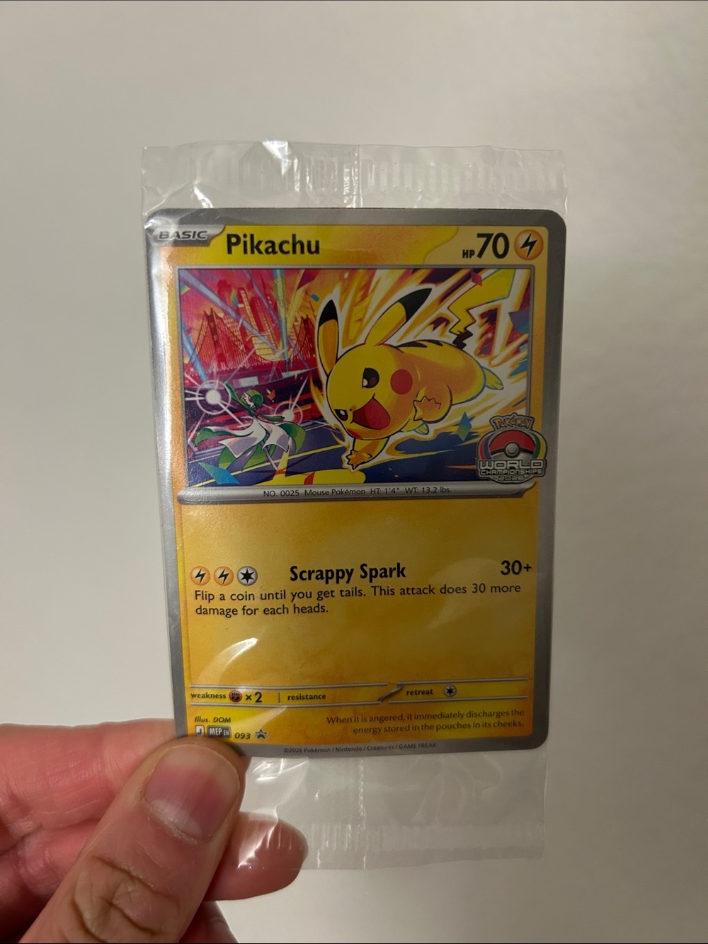 PIKACHU x GIANTS POKEMON CARD